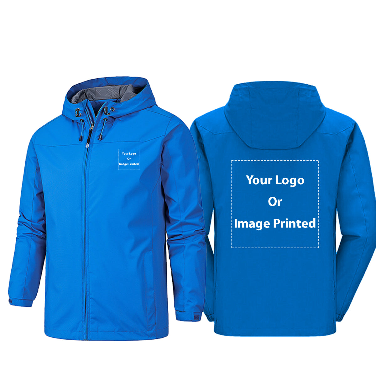 Custom 2 LOGOS Rain Jackets & Windbreakers