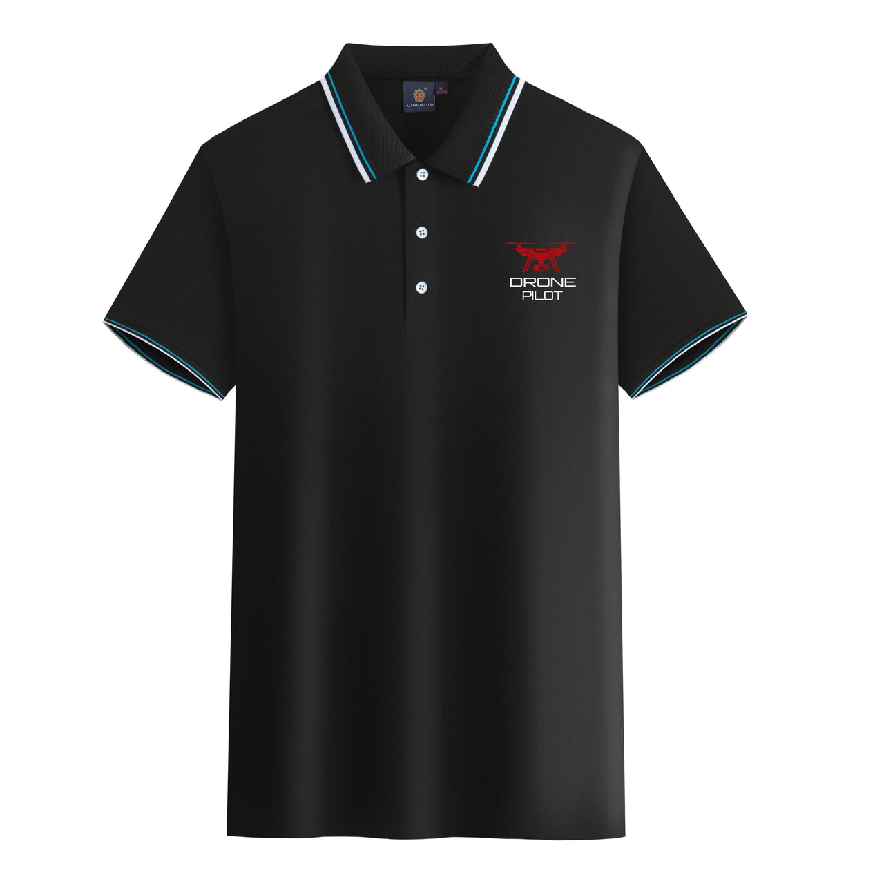 Drone Pilot Designed Stylish Polo T-Shirts