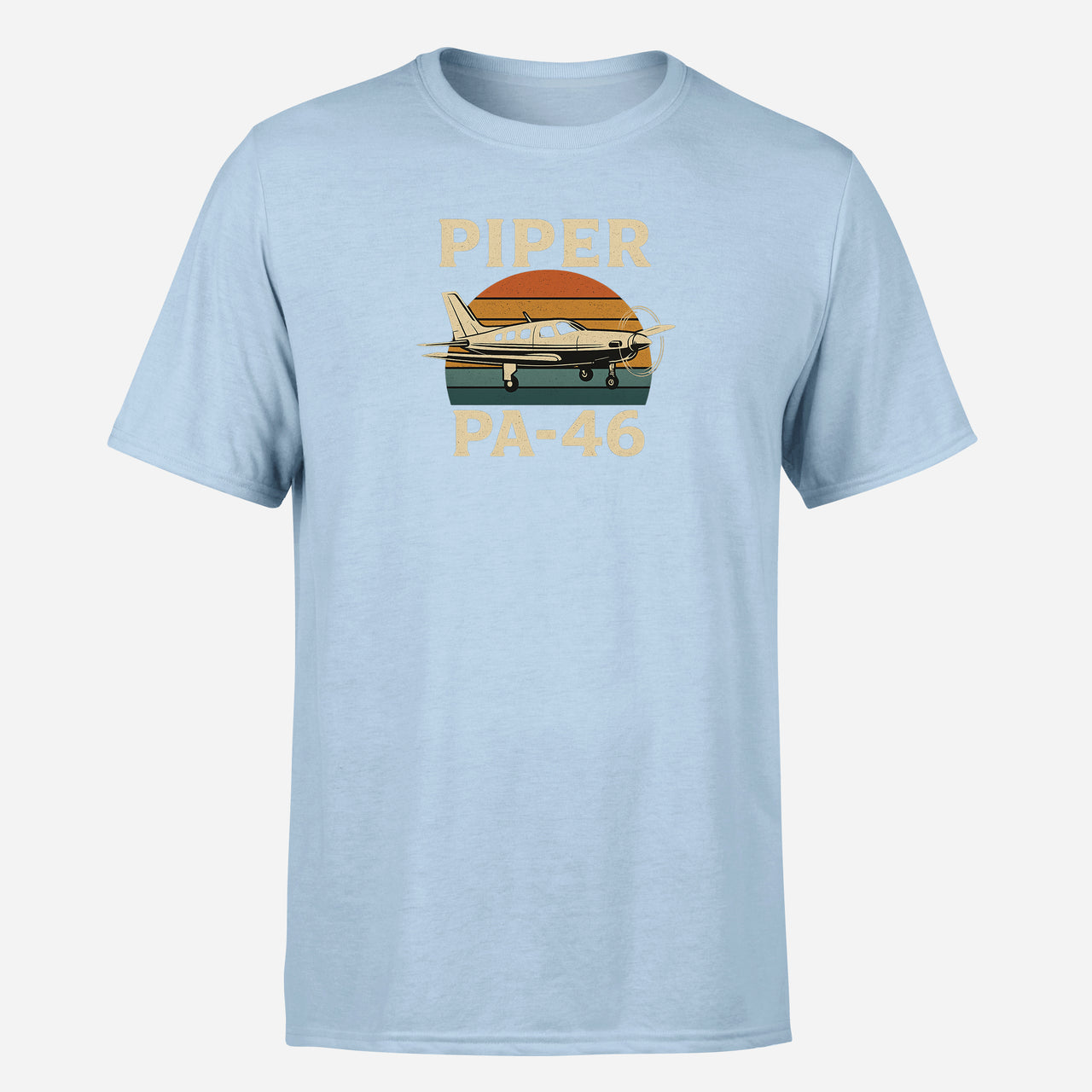 Retro Piper PA-46 Design Super Quality T-Shirts