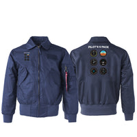 Thumbnail for Pilot's 6 Pack Designed Embroidered Patch Attachable Jackets