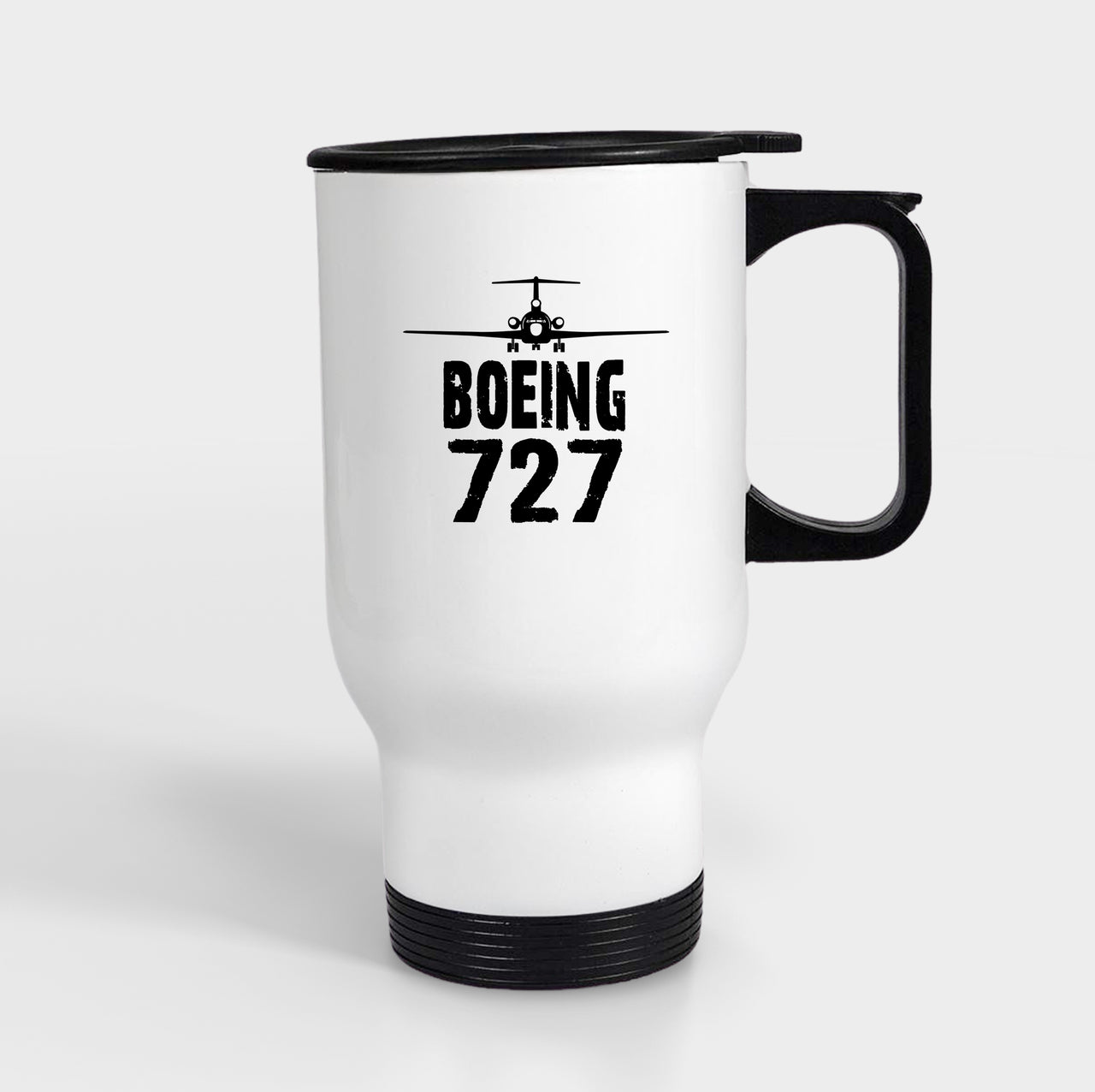 Boeing 727 & Plane Designed Travel Mugs (With Holder)