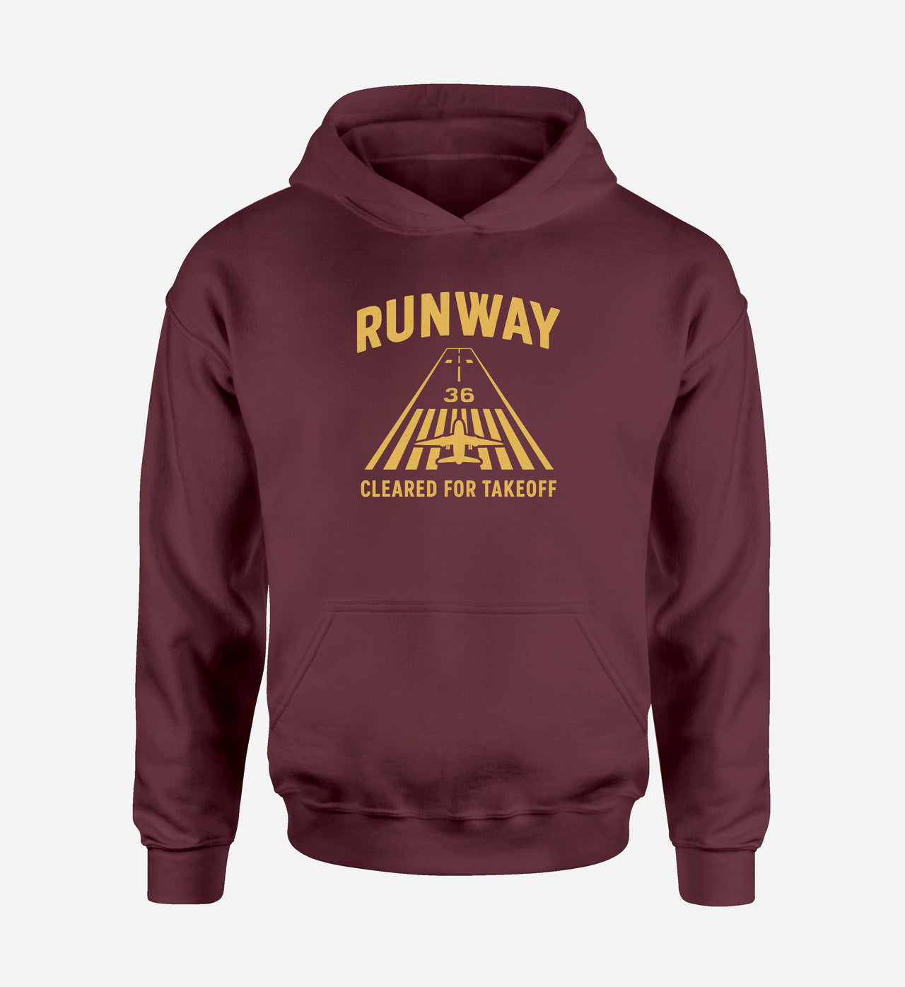 Cleared For Takeoff Designed Hoodies