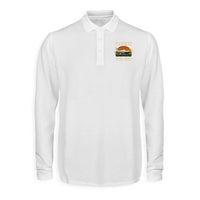 Thumbnail for Retro Piper PA-46 Designed Long Sleeve Polo T-Shirts