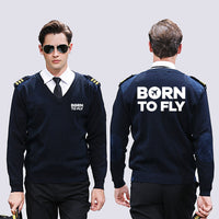 Thumbnail for Born To Fly Special Designed Wool Pilot Sweaters