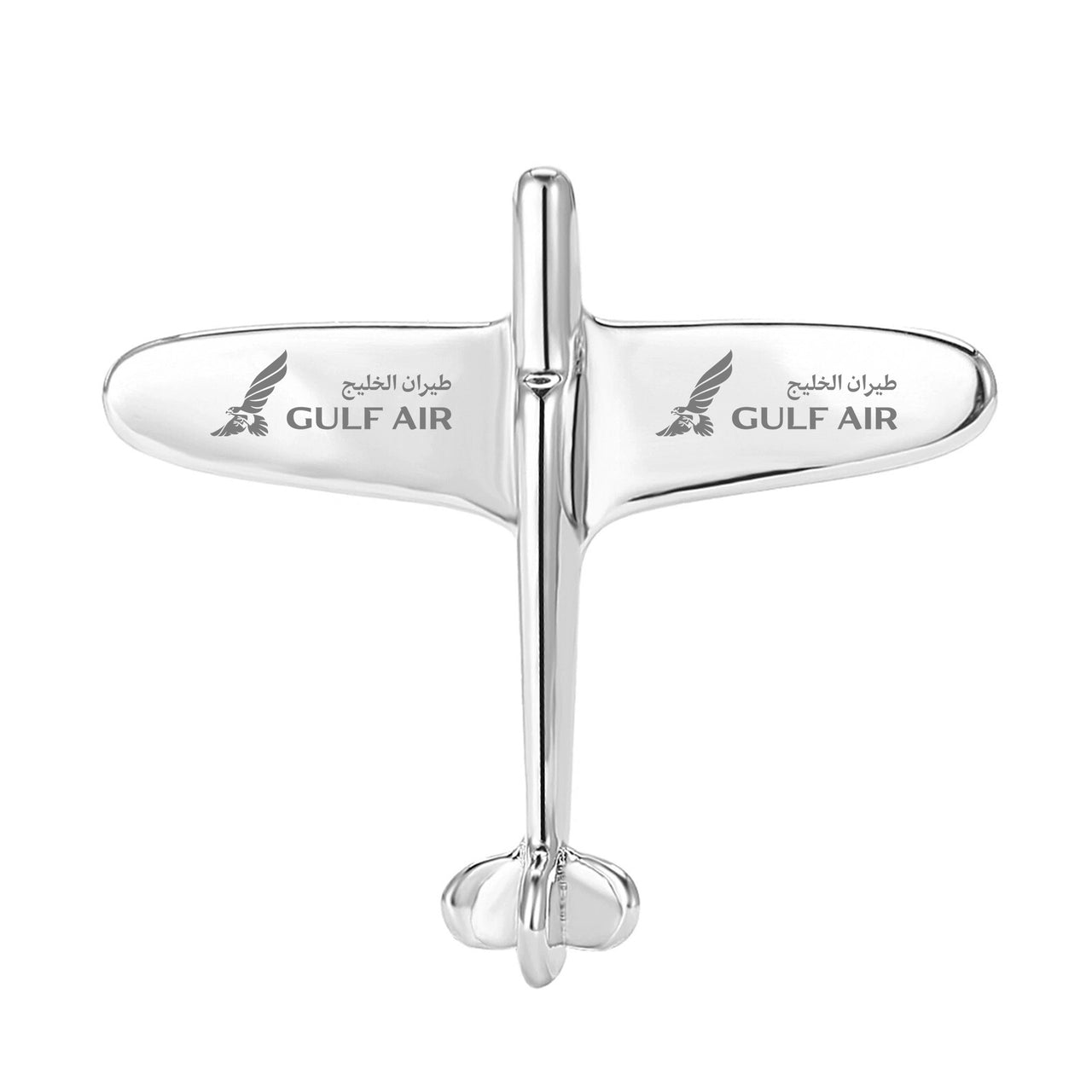 Gulf Air Designed Airplane Shape Brooches