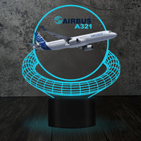 Thumbnail for Airbus A321 Designed 3D Lamp