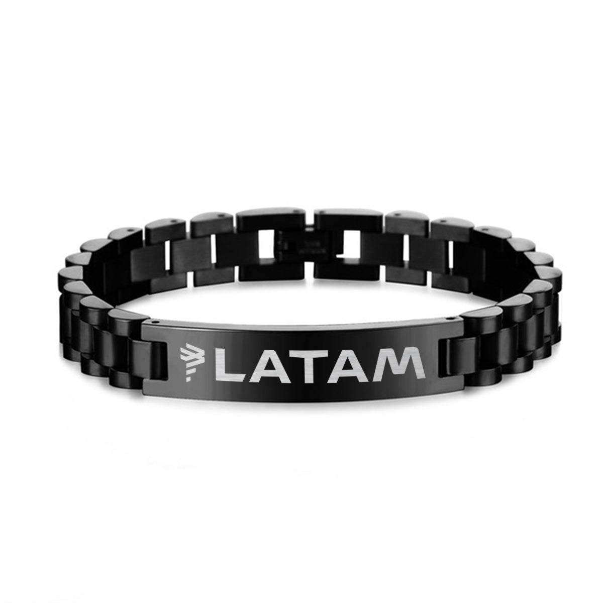 LATAM Airlines Designed Stainless Steel Chain Bracelets