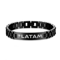Thumbnail for LATAM Airlines Designed Stainless Steel Chain Bracelets