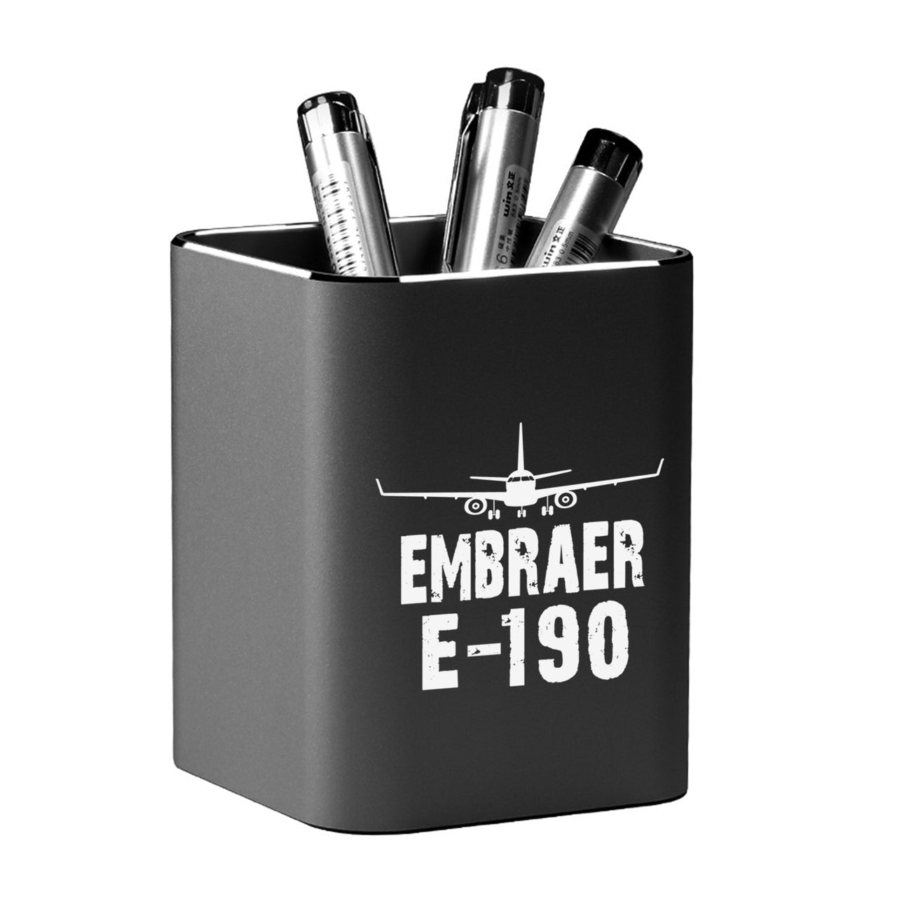 Embraer E-190 & Plane Designed Aluminium Alloy Pen Holders