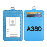 Thumbnail for A380 Flat Text Designed ID Card Holder