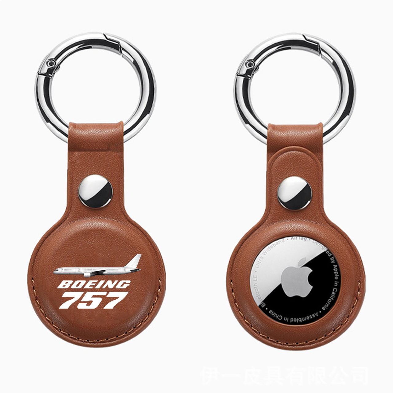 The Boeing 757 Design Airtags Leather Cases