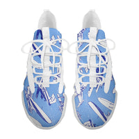 Thumbnail for Retro & Vintage Airplanes Designed Fashion Running Shoes