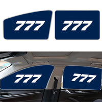Thumbnail for 777 Flat Text Designed Car Sun Shade (Side window)