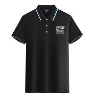Thumbnail for Boeing 767 Engine (PW4000-94) Designed Stylish Polo T-Shirts