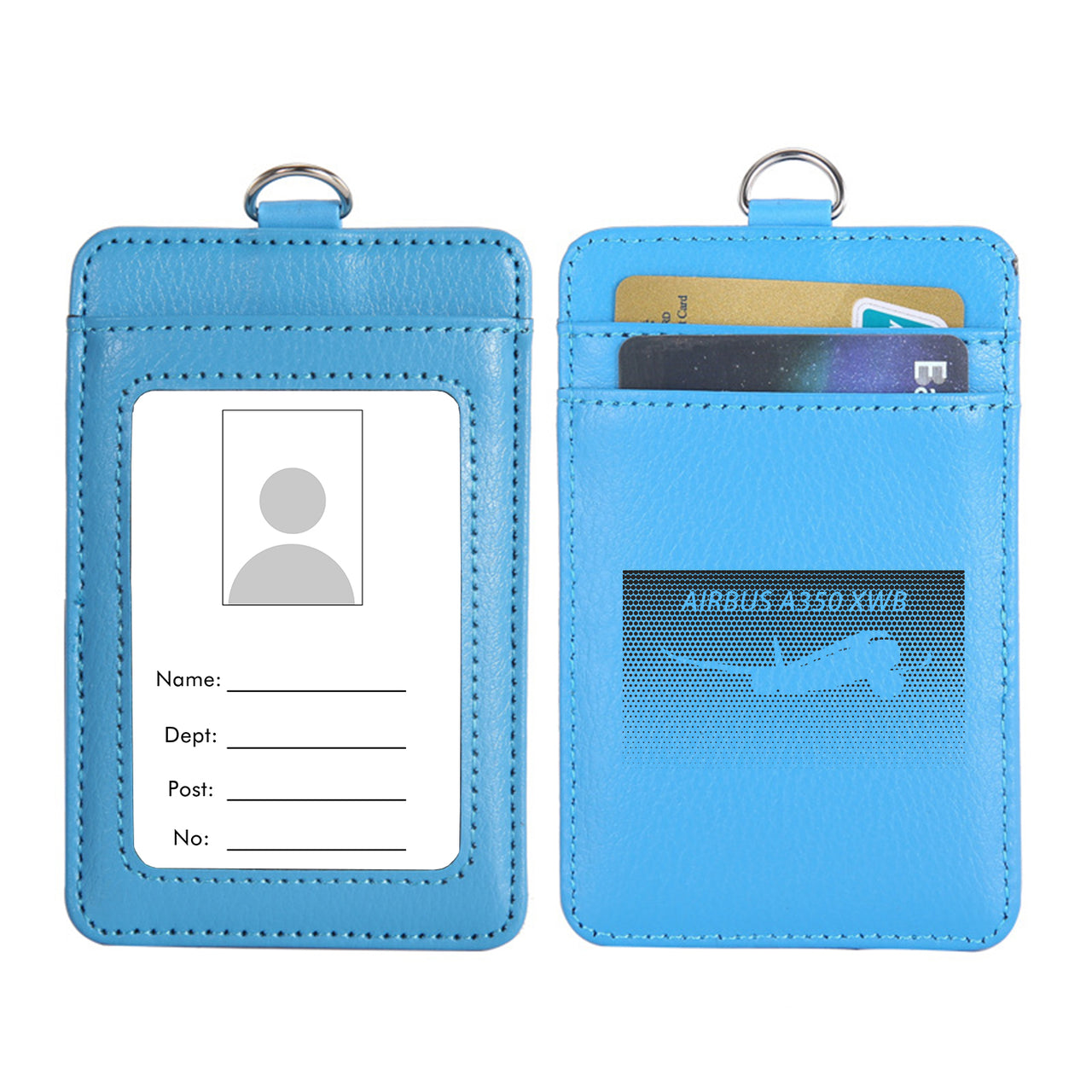 Airbus A350XWB & Dots Designed ID Card Holder
