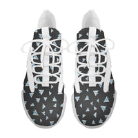 Thumbnail for Paper Airplanes (Gray) Designed Fashion Running Shoes