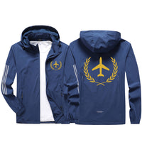 Thumbnail for Leaf & Airplane Design Sport & Running Jackets