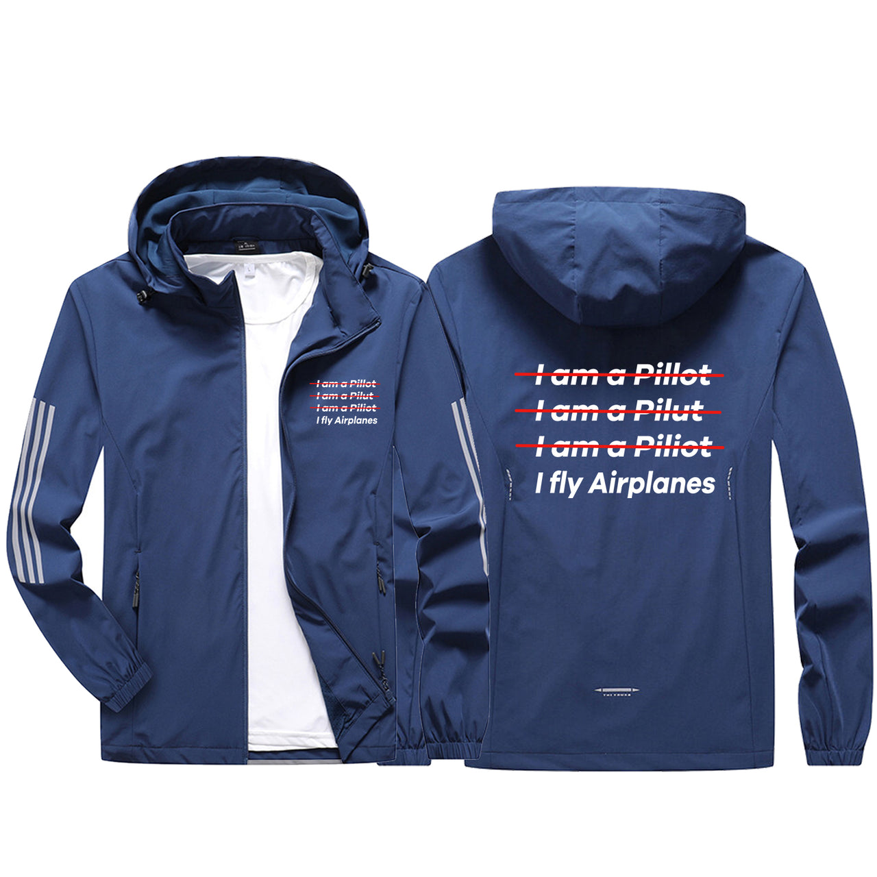 I Fly Airplanes Sport & Running Jackets
