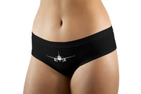 Thumbnail for Airbus A320 Silhouette Designed Women Panties & Shorts