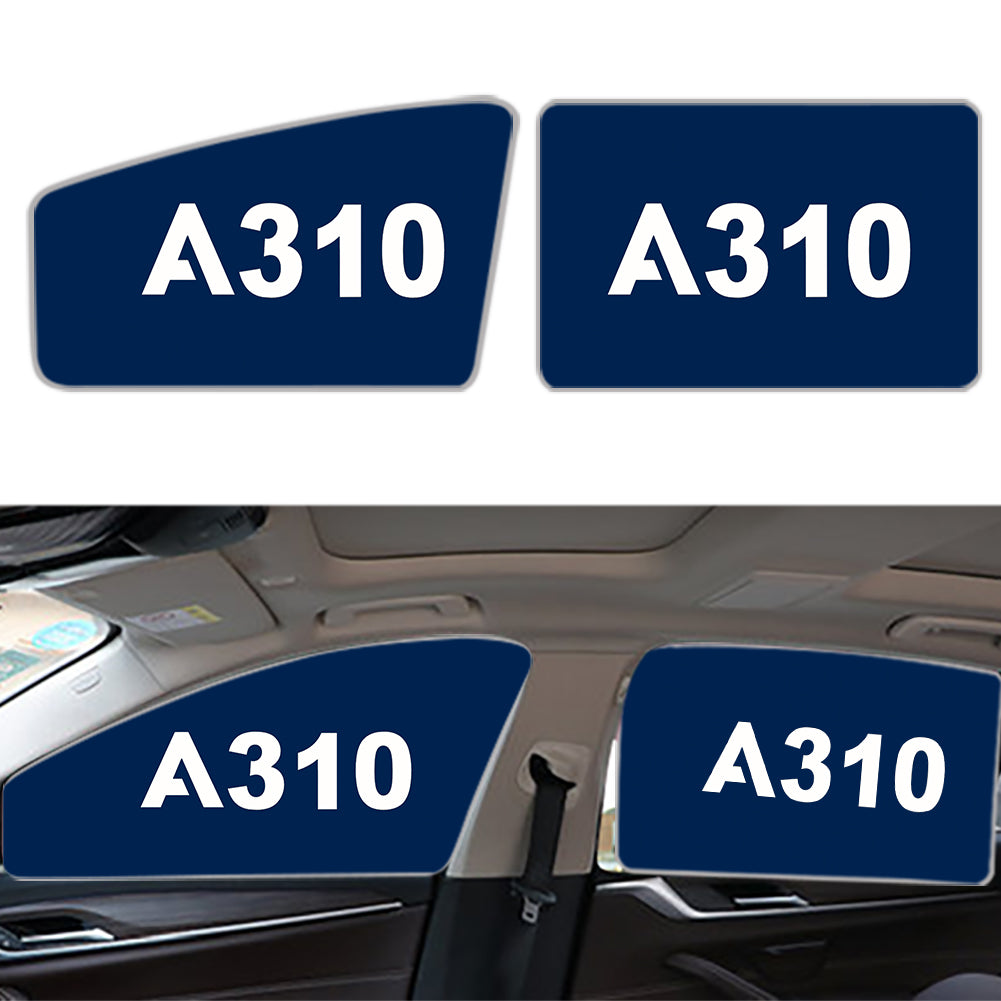 A310 Flat Text Designed Car Sun Shade (Side window)