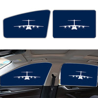 Thumbnail for Airbus A400M Silhouette Designed Car Sun Shade (Side window)