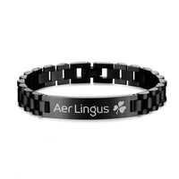 Thumbnail for Aer Lingus Airlines Designed Stainless Steel Chain Bracelets