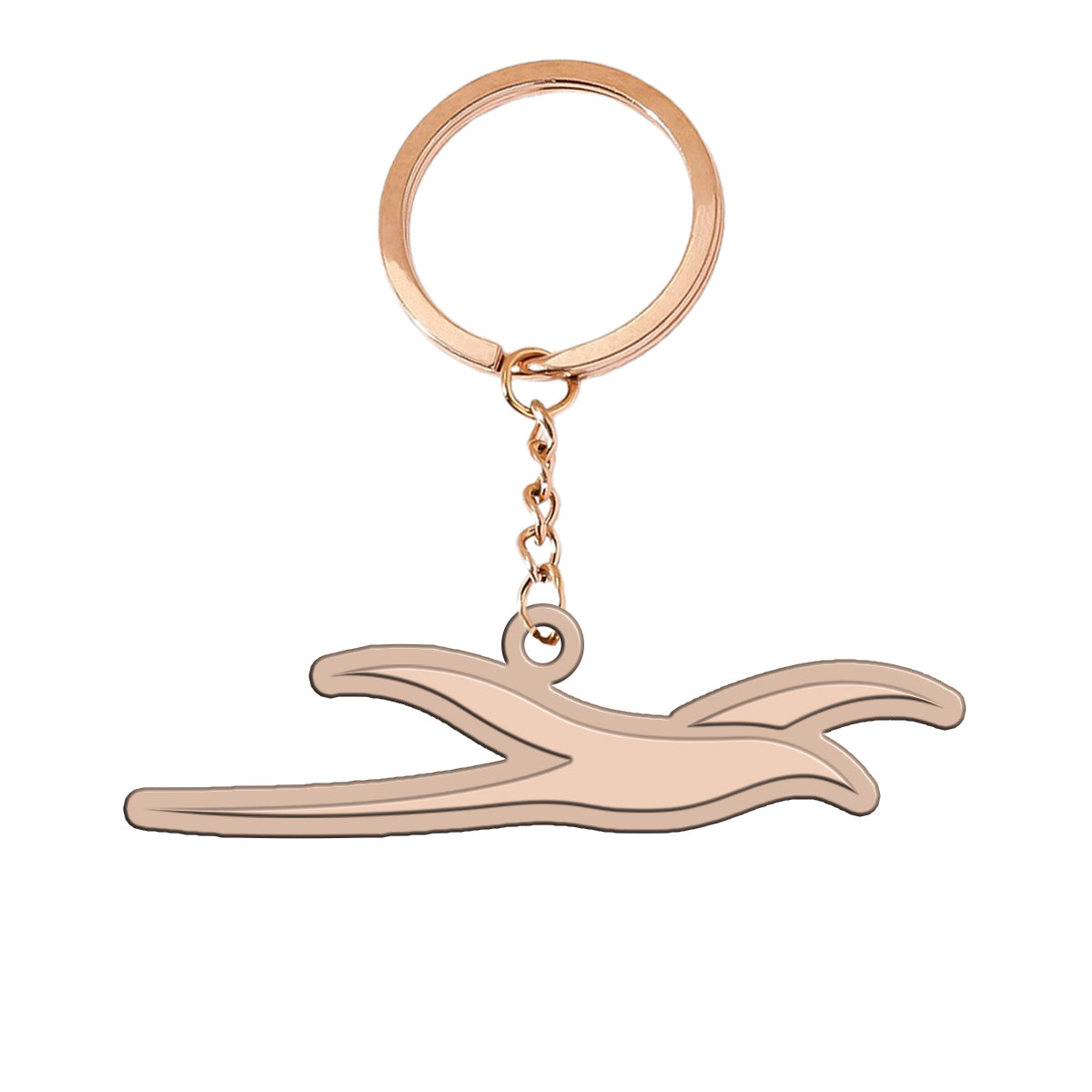 Air Mauritius Airlines Designed Hollow Key Chains