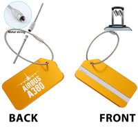 Thumbnail for Airbus A380 & Plane Designed Fashion Metal Luggage Tags