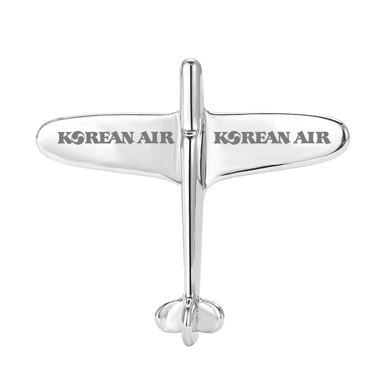 Korean Airlines Designed Airplane Shape Brooches