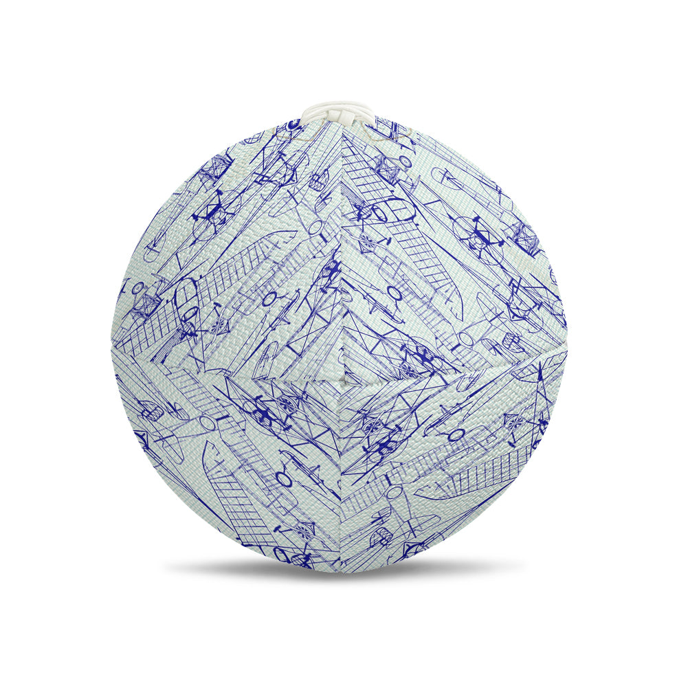 Amazing Drawings of Old Aircrafts Designed Rugby