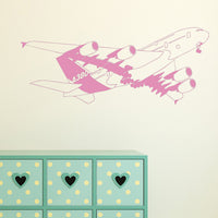 Thumbnail for Departing Detailed Airbus A380 Designed Wall Sticker