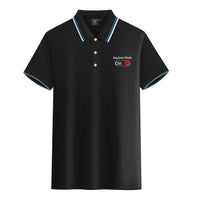 Thumbnail for Airplane Mode On Designed Stylish Polo T-Shirts