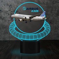 Thumbnail for Airbus A320 Designed 3D Lamp