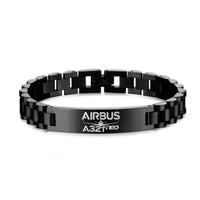 Thumbnail for Amazing Airbus A321neo Designed Stainless Steel Chain Bracelets