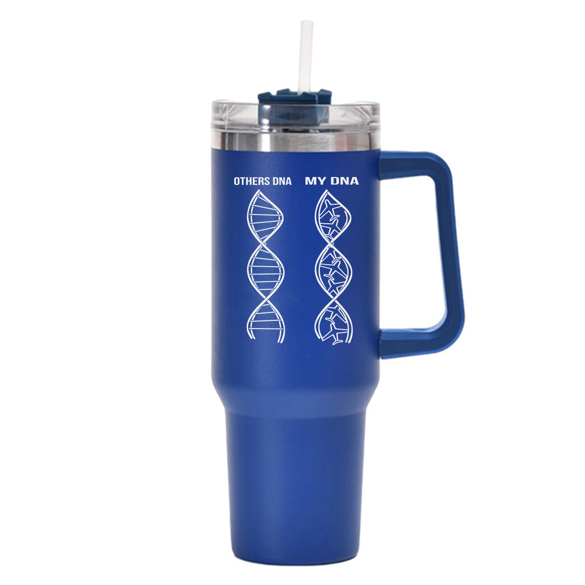 Aviation DNA Designed 40oz Stainless Steel Car Mug With Holder