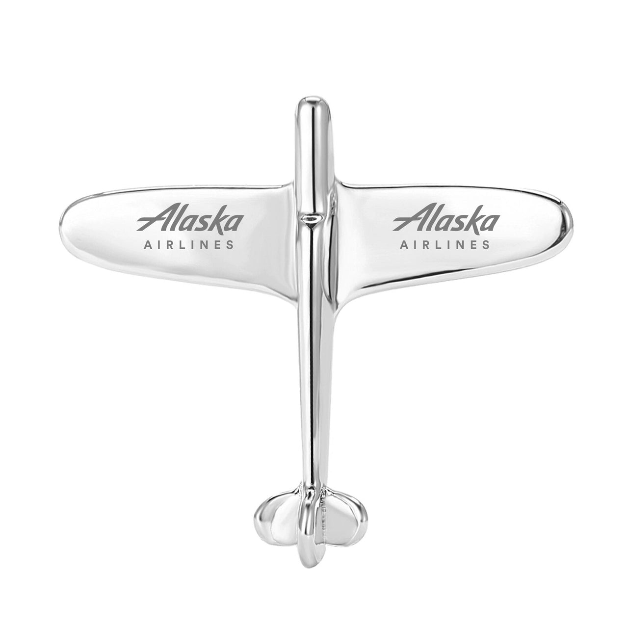 Alaska Airlines Designed Airplane Shape Brooches