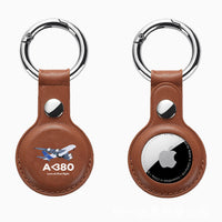 Thumbnail for Airbus A380 Love at first flight Design Airtags Leather Cases
