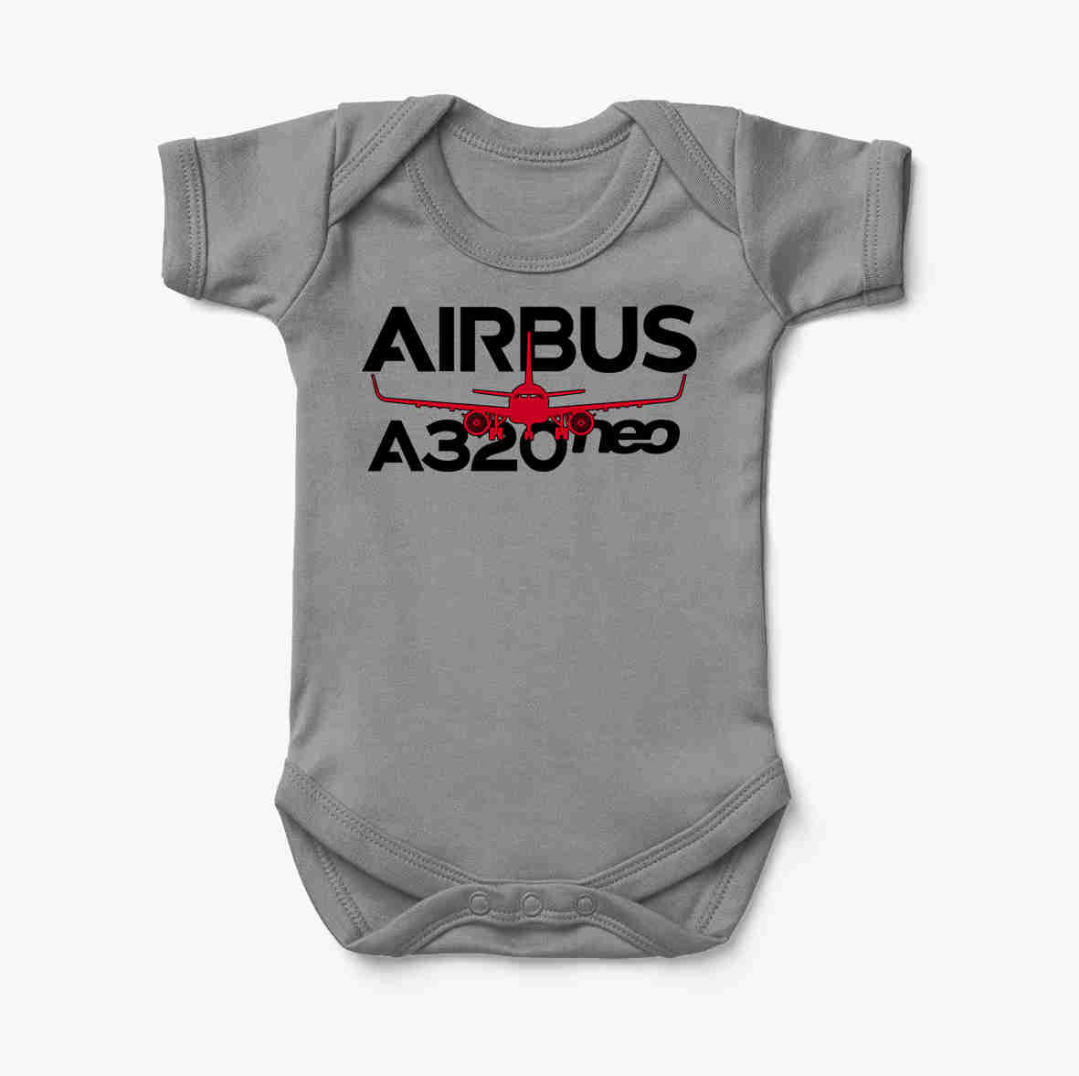 Amazing Airbus A320neo Designed Baby Bodysuits