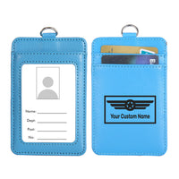 Thumbnail for Custom Name (Badge 1) Designed ID Card Holder