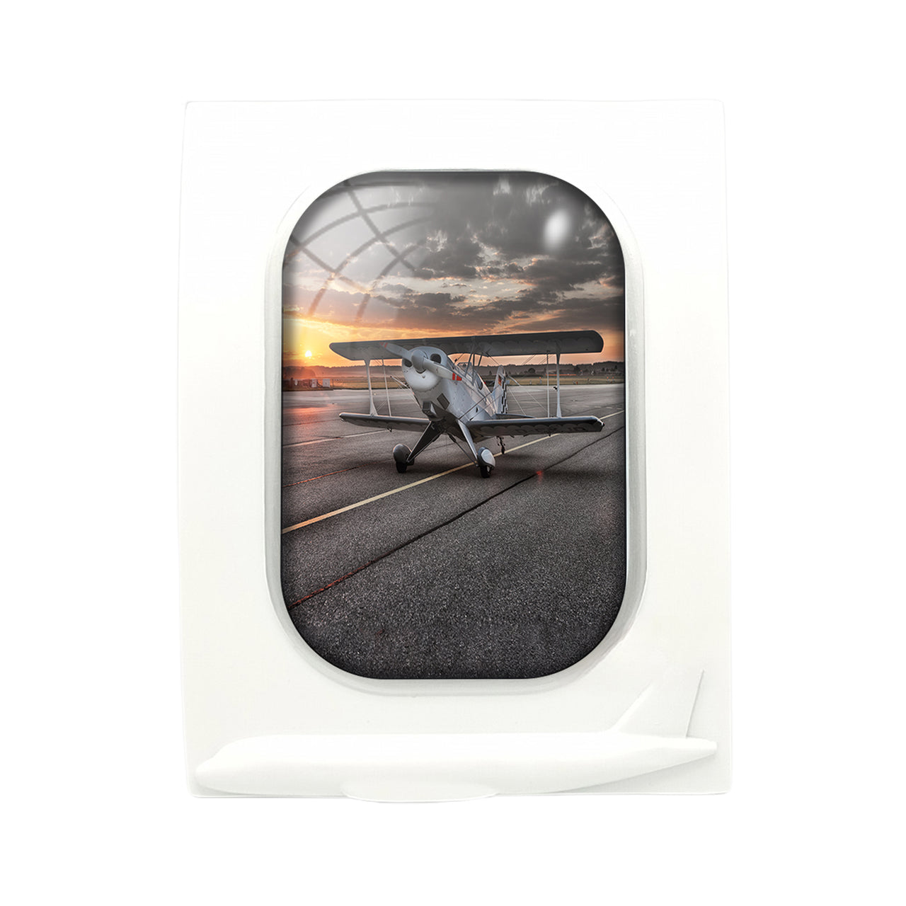 Beautiful Show Airplane Designed Airplane Window Photo Frame