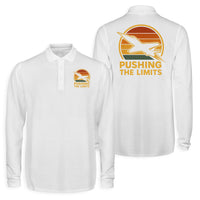 Thumbnail for Pushing The Limits Retro Designed Long Sleeve Polo T-Shirts (Double-Side)