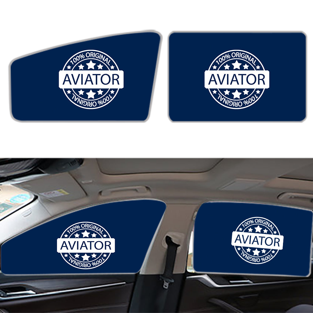 100 Original Aviator Designed Car Sun Shade (Side window)