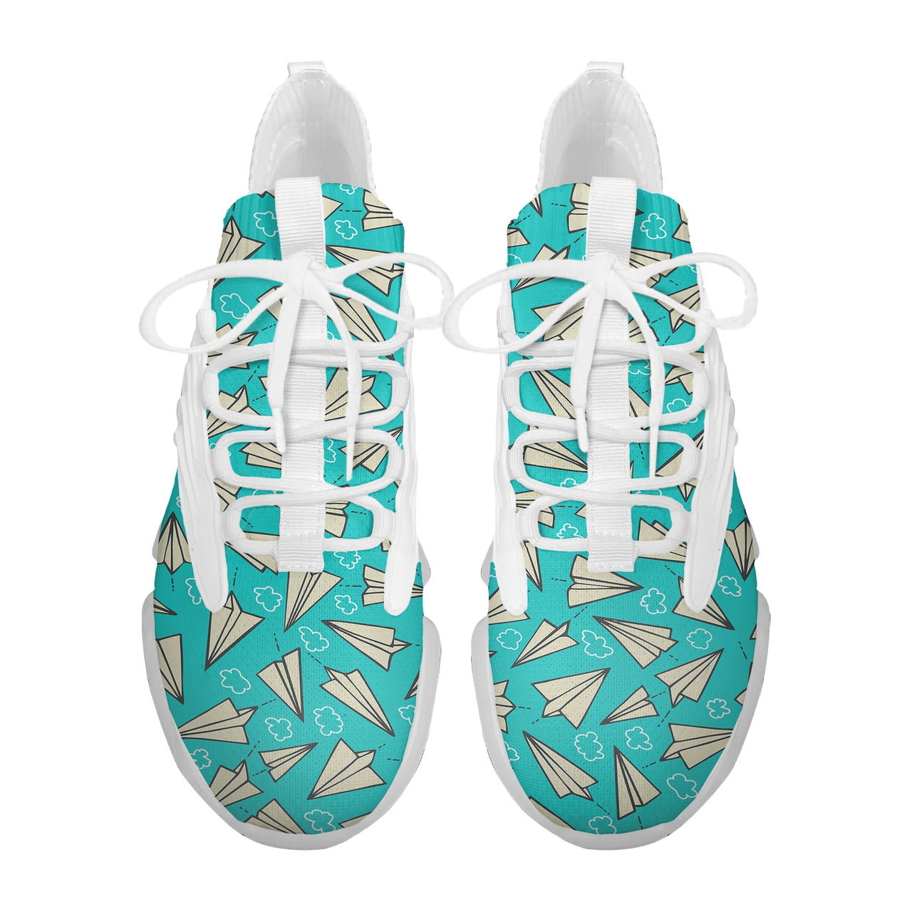 Super Cool Paper Airplanes Designed Fashion Running Shoes