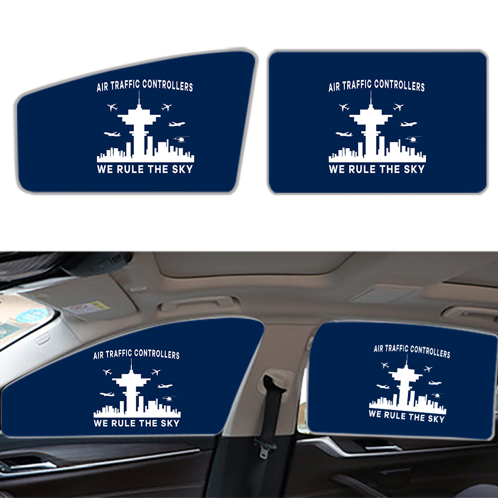 Air Traffic Controllers - We Rule The Sky Designed Car Sun Shade (Side window)