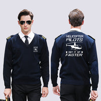 Thumbnail for Helicopter Pilots Get It Up Faster Designed Wool Pilot Sweaters