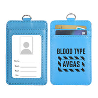 Thumbnail for Blood Type AVGAS Designed ID Card Holder