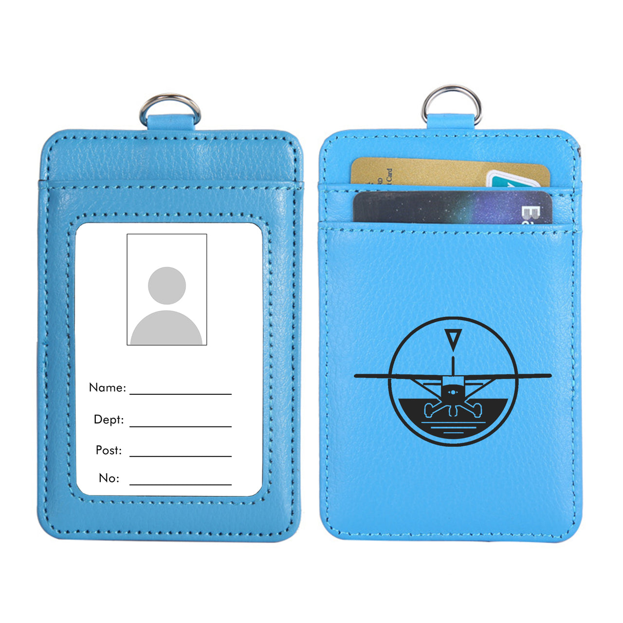 Cessna & Gyro Designed ID Card Holder