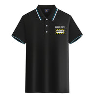 Thumbnail for Blood Type AVGAS Designed Stylish Polo T-Shirts