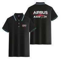 Thumbnail for Amazing Airbus A350 XWB Designed Stylish Polo T-Shirts (Double-Side)