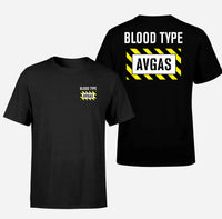 Thumbnail for Blood Type AVGAS Double-Side T-Shirts